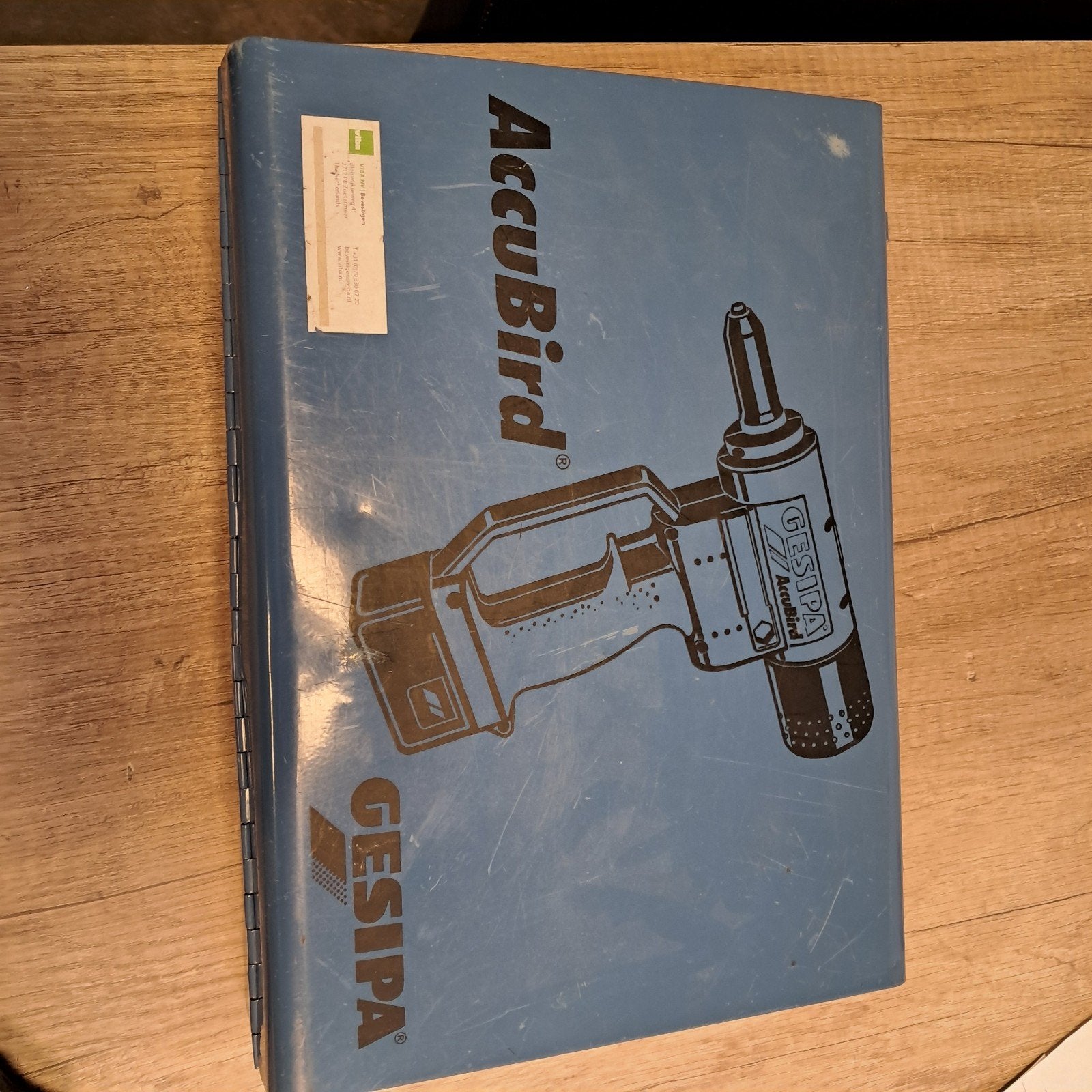 Gesipa AccuBird Accu Popnageltang met Li-Ion Accu, Doe-het-zelf en Verbouw, Ophalen of Verzenden, Gebruikt, Overige typen, Overige merken