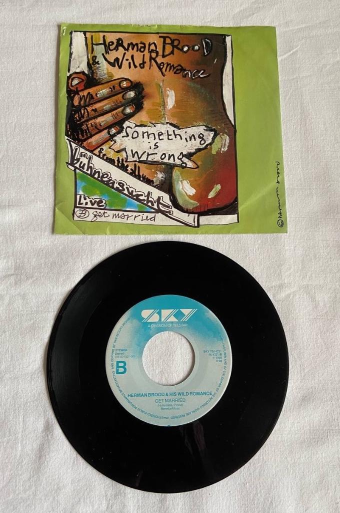 Herman brood & his wild romance - something is wrong, Ophalen of Verzenden, Gebruikt, Pop