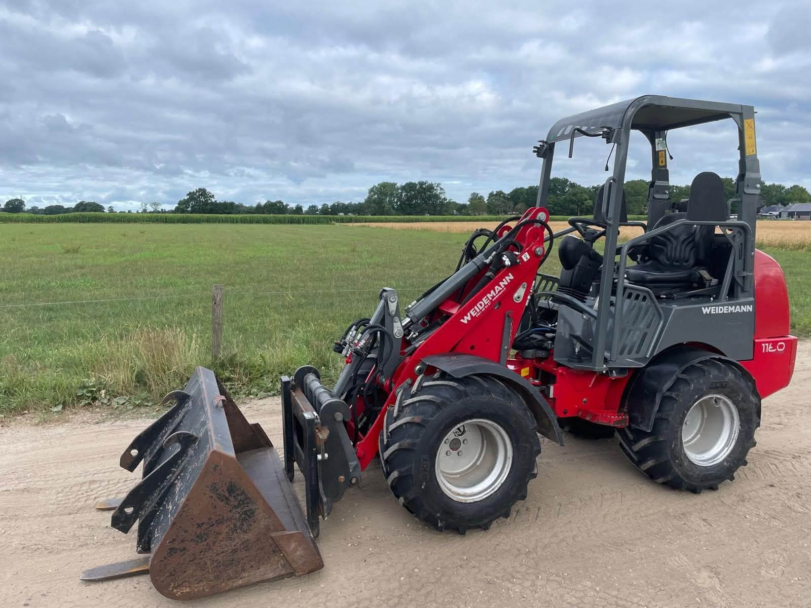 Weidemann 1160 Shovel Loader (bj 2018), Zakelijke goederen, Machines en Bouw | Kranen en Graafmachines, Wiellader of Shovel