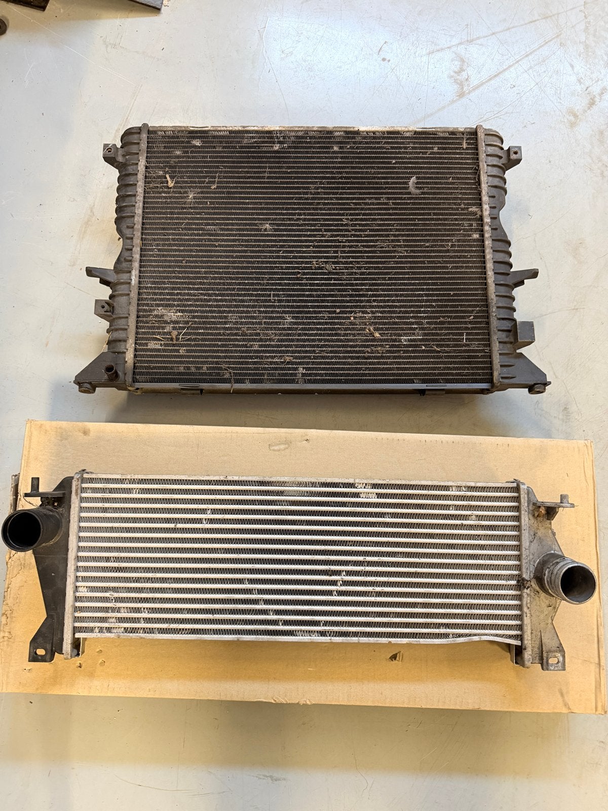Land Rover Defender Td4 Radiateur Koeler Compleet, Ophalen of Verzenden, Gebruikt, Land Rover