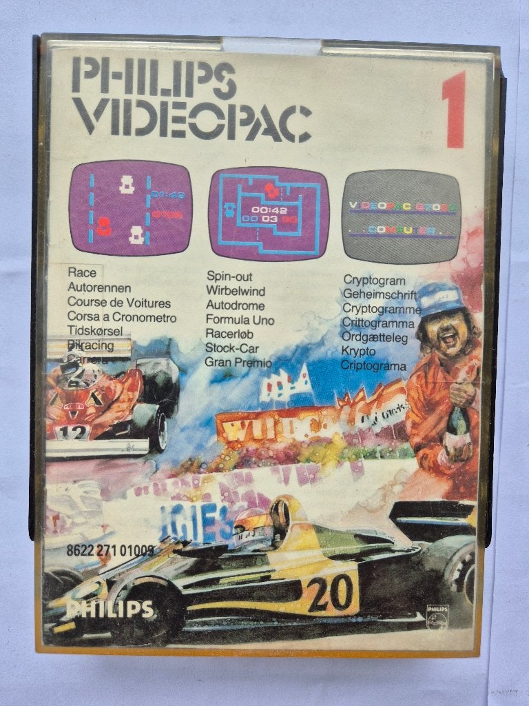 PHILIPS VIDEOPAC No:1, Spelcomputers en Games, Games | Overige, Gebruikt, 1 speler, Ophalen of Verzenden, Vanaf 3 jaar