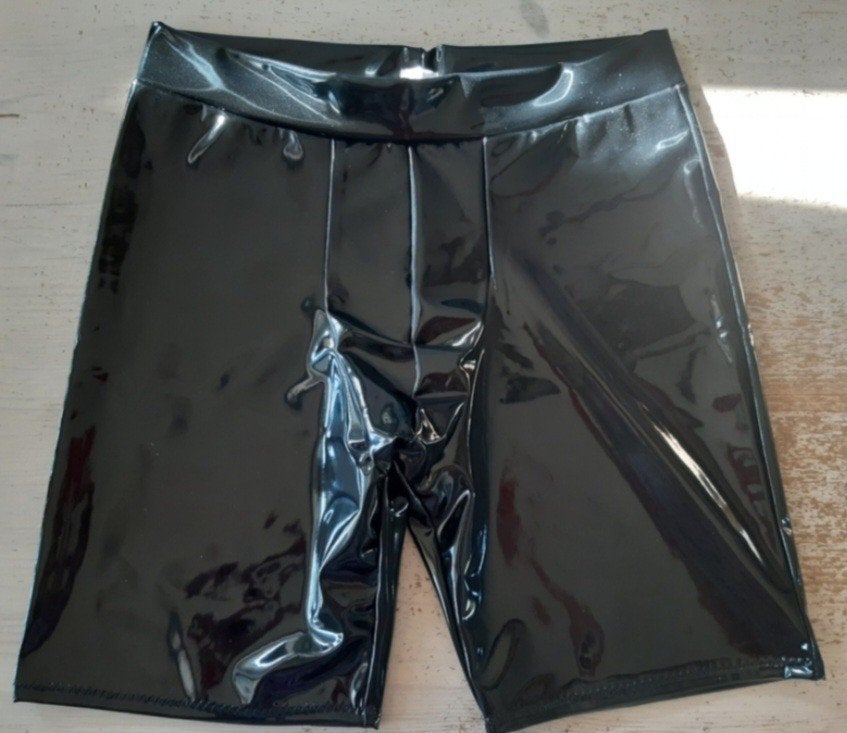 Lakshort lange pijp in zwart stretch lak naat S, Brizjied Fashion, Nieuw, Ophalen of Verzenden, Overige thema's