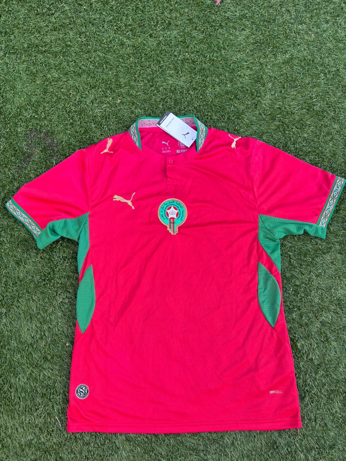 Marokko voetbalshirt, maat M, Maat M, Ophalen of Verzenden, Nieuw, Shirt