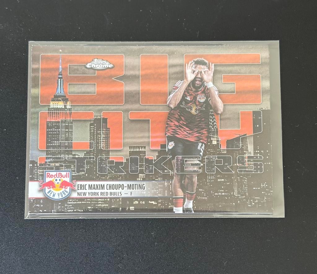 Topps - New York RB - ERIC MAXIM CHOUPO-MOTING, Verzenden, Buitenlandse clubs, Spelerskaart
