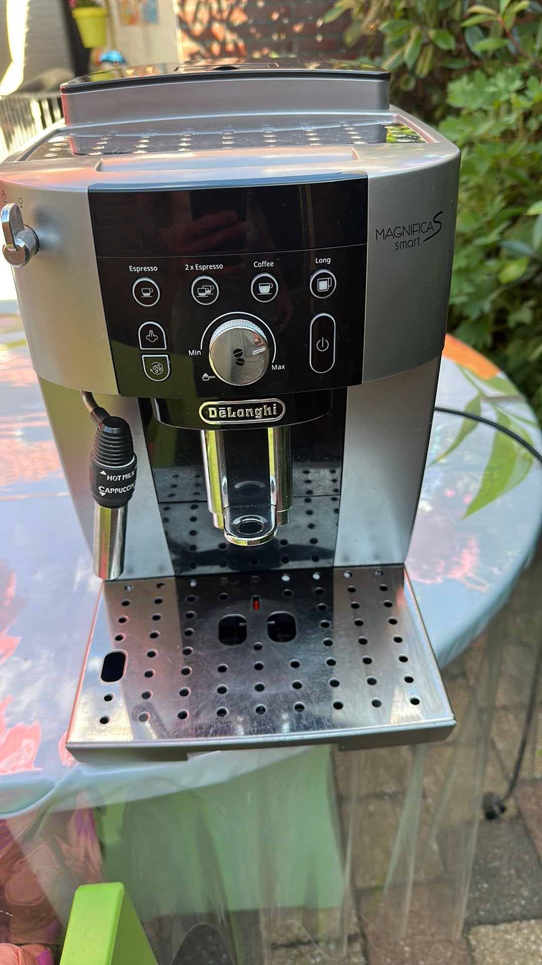 Delonghi magnifica s smart, Witgoed en Apparatuur, Koffiezetapparaten, Ophalen, Zo goed als nieuw, Koffiemachine