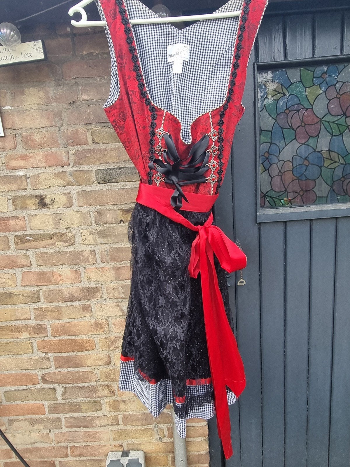 Tiroler Dirndl maat 40 - Zo goed als nieuw, Maat 38/40 (M), Meerkleurig, Ophalen of Verzenden, Zo goed als nieuw