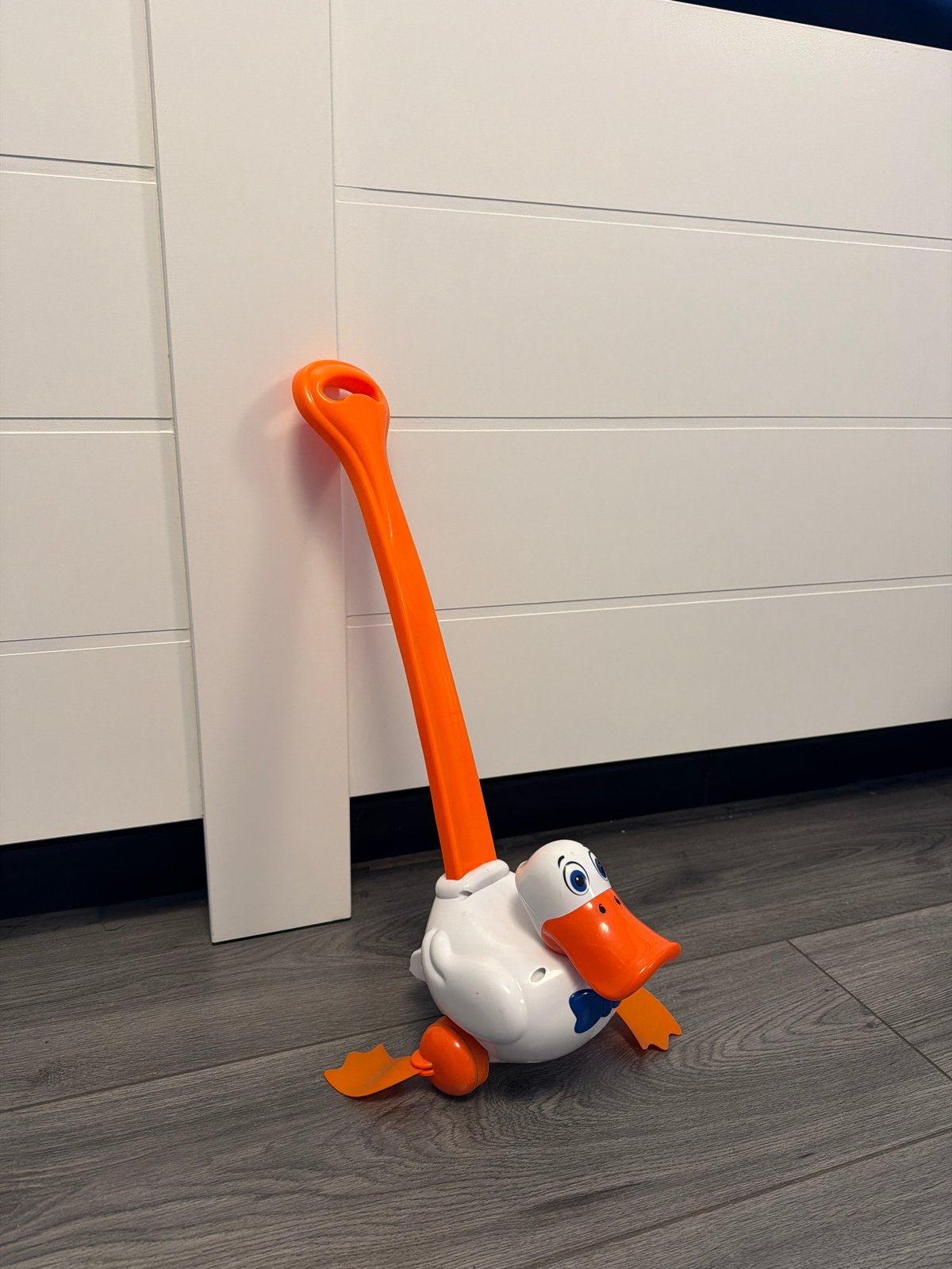 Duw eendje met geluid en wieltjes, Ophalen, Zo goed als nieuw, Overige typen, Met geluid