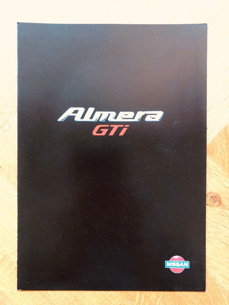 Nissan Almera GTi folder, Verzenden, Nieuw, Nissan, Nissan