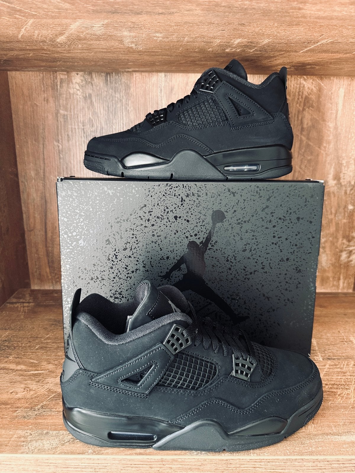 Nike Air Jordan 4 Retro Black Cat, Ophalen of Verzenden, Nieuw, Zwart, Sneakers of Gympen