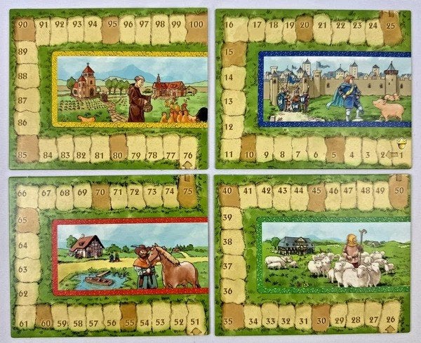 Cardcassonne het Carcassonne kaartspel compleet 999 Games, Coolsingel 104, 3011 AG Rotterdam, Netherlands, Verzenden, Een of twee spelers