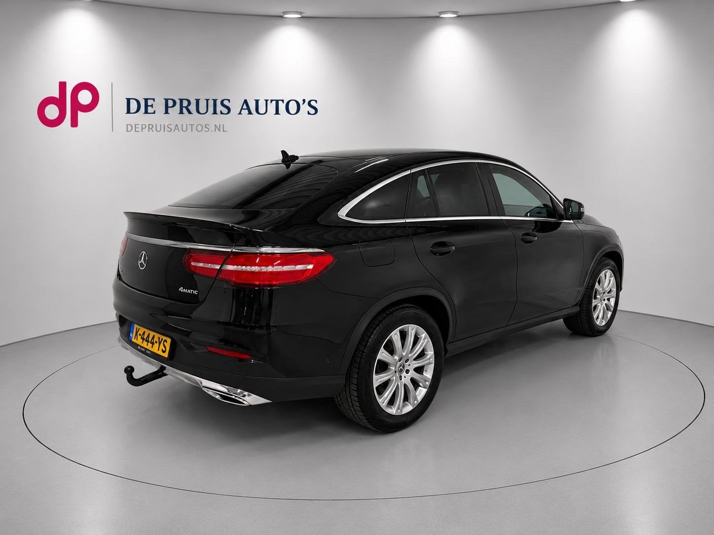 Mercedes-Benz GLE-klasse Coupé 350 d 4MATIC VAN Grijs Kente, Auto's, Mercedes-Benz, Gebruikt, Start-stop-systeem, Bedrijf, Vierwielaandrijving