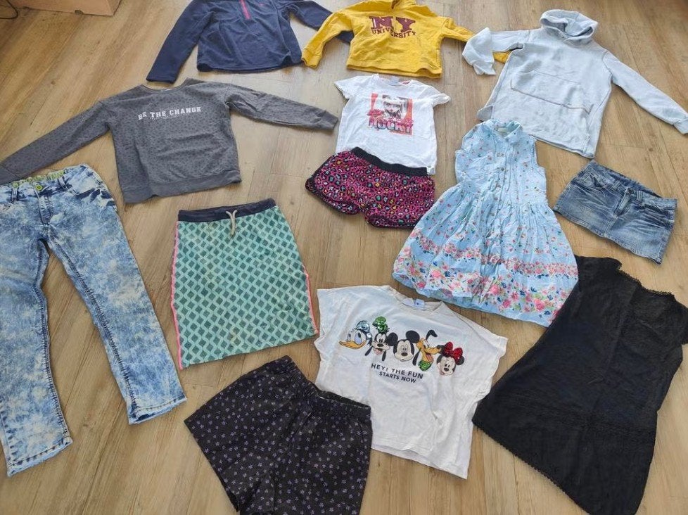 13 Zomer kledingpakket meisje maat 146 152 fleece outfitters, Ophalen of Verzenden, Gebruikt, Meisje