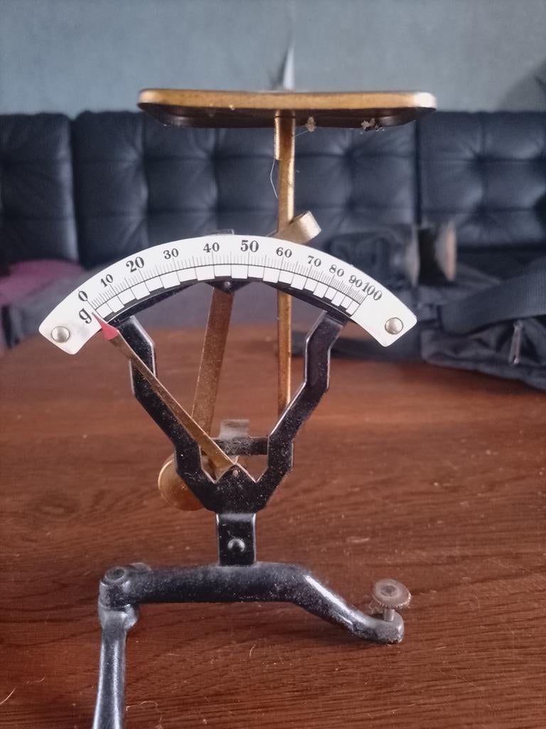 JMAZ briefweegschaal, Antiek en Kunst, Ophalen of Verzenden
