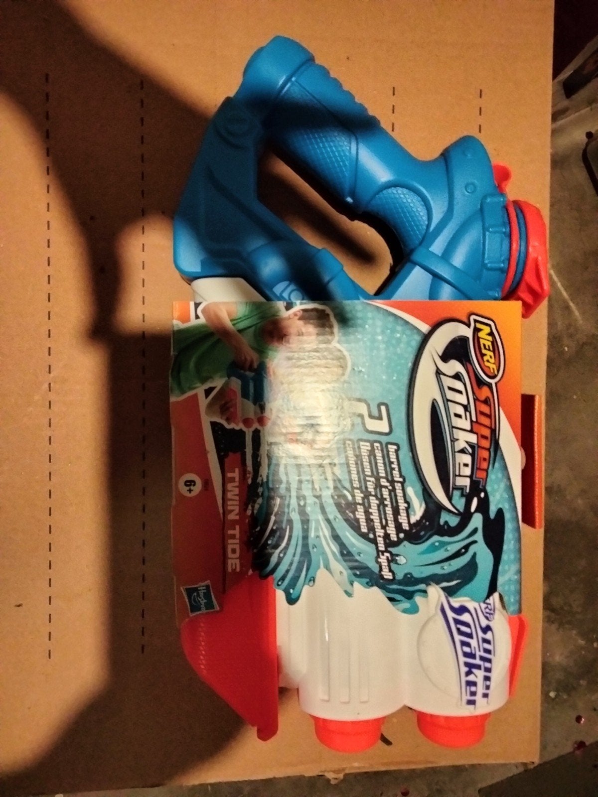 Nerf Super Soaker Twin Tide Water Blaster, Ophalen of Verzenden, Nieuw, Jongen of Meisje