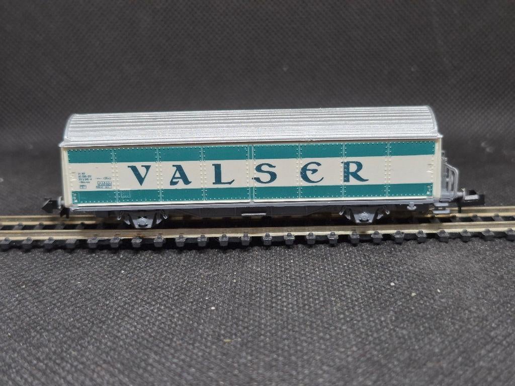 Roco 25067 - SBB schuifwandwagen Hbis-vxy 'Valser' (15615), Gebruikt, Gelijkstroom, Wagon, Ophalen of Verzenden