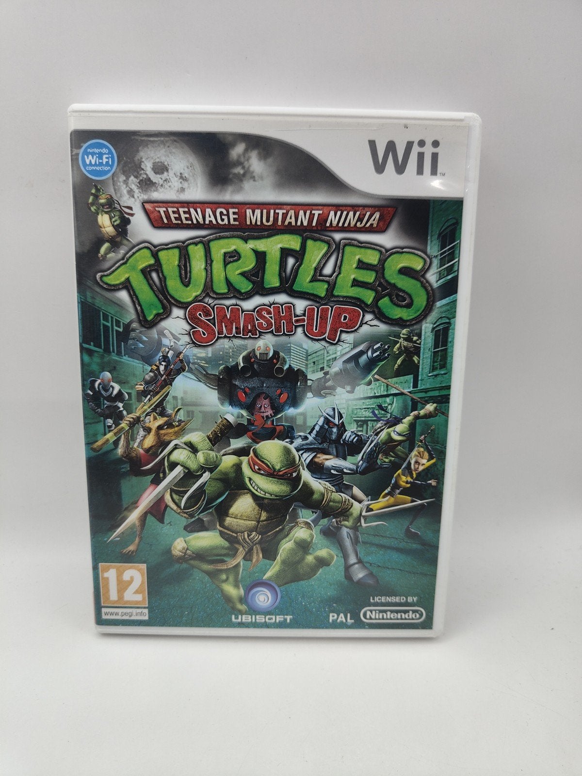 Teenage Mutant Ninja Turtles Smash-Up Wii, Ubisoft, Gebruikt, Vechten, Eén computer