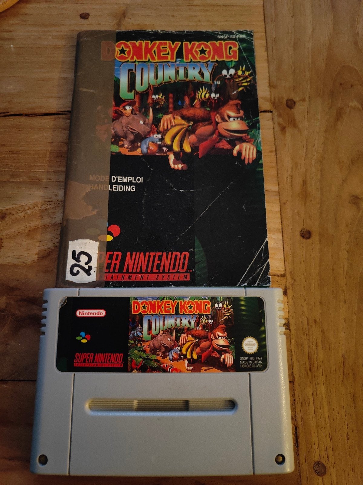 Donkey Kong Country - Super Nintendo (SNES) Cartridge, Spelcomputers en Games, Gebruikt, 1 speler, Ophalen of Verzenden, Platform