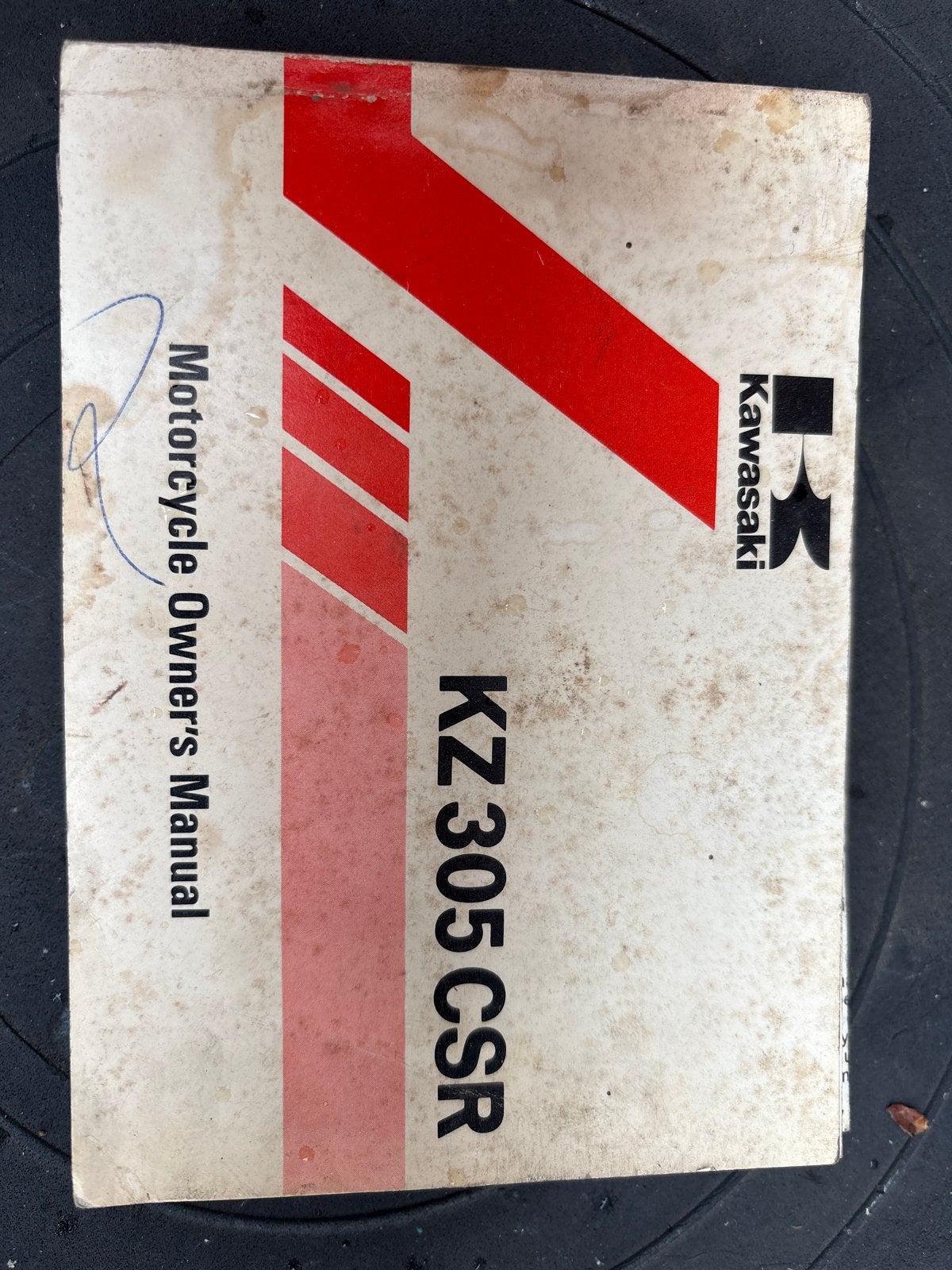 Kawasaki KZ 305 CSR Motorfiets Gebruikershandleiding, Motoren, Ophalen of Verzenden, Kawasaki