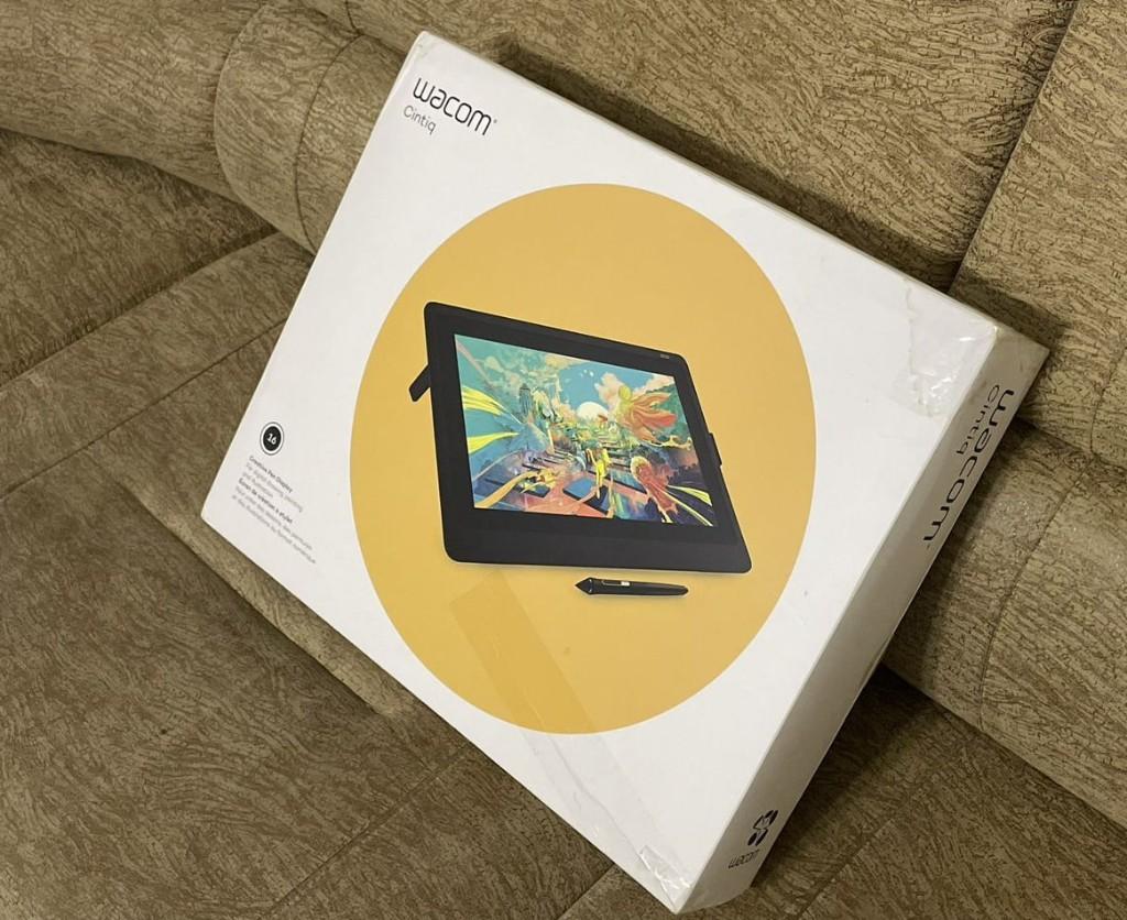 Wacom cintiq 16, Computers en Software, Tekentablets, Zo goed als nieuw, Bedraad, Multi-touch, Ophalen of Verzenden