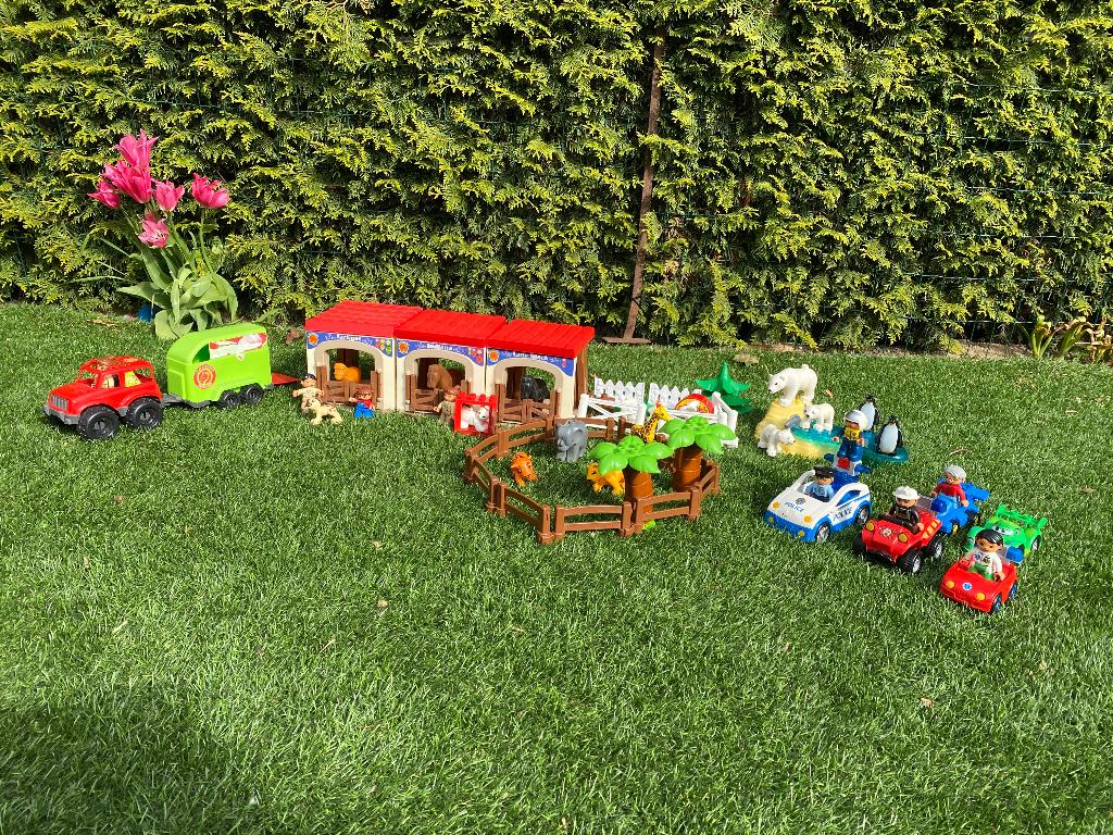 Duplo met veel dieren, Ophalen, Gebruikt, Overige typen, Duplo
