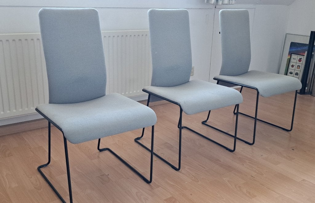 Hennie de Jong eetkamerstoelen 3x, Huis en Inrichting, Ophalen, Gebruikt, Drie, Modern, vintage