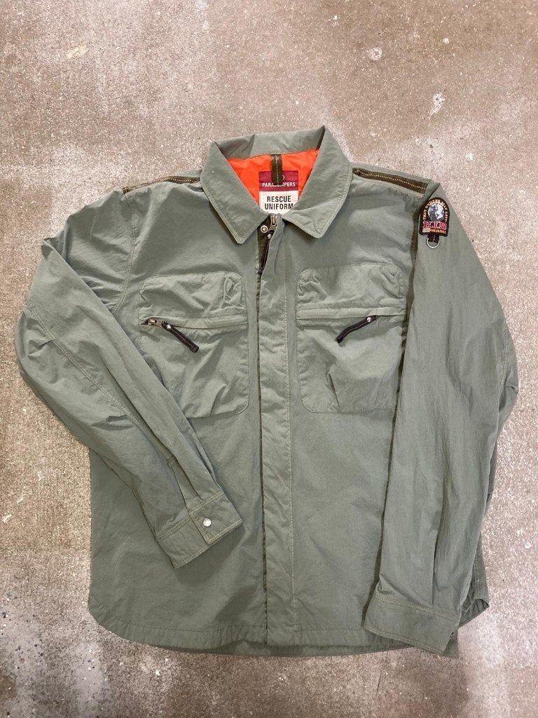 Parajumpers Rescue Uniform Overshirt - L - Military Green, Maat 52/54 (L), Parajumpers, Ophalen of Verzenden, Zo goed als nieuw
