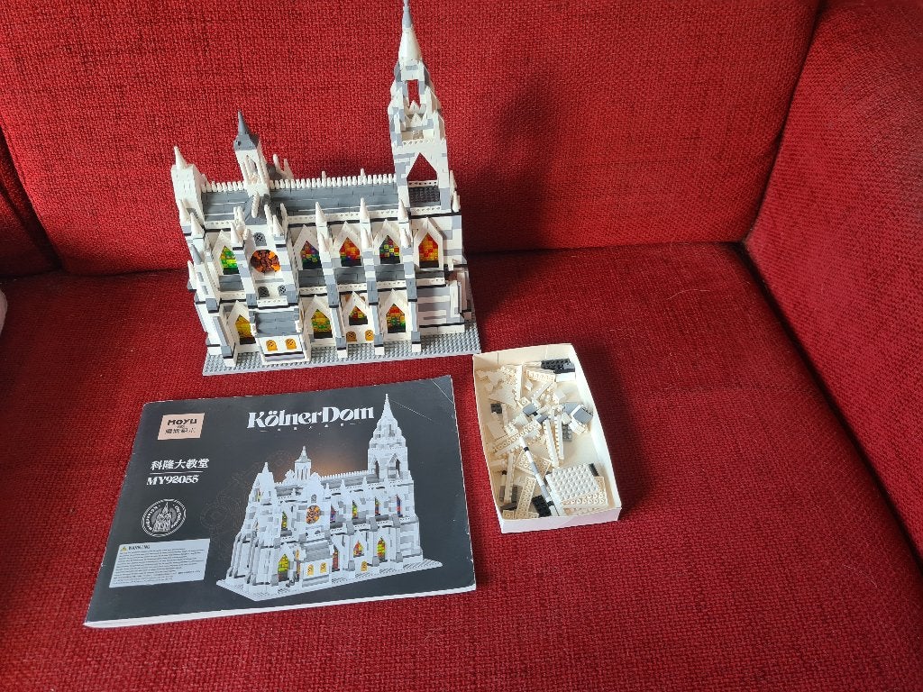 Mini bouwstenen koln dom kathedraal, Ophalen of Verzenden