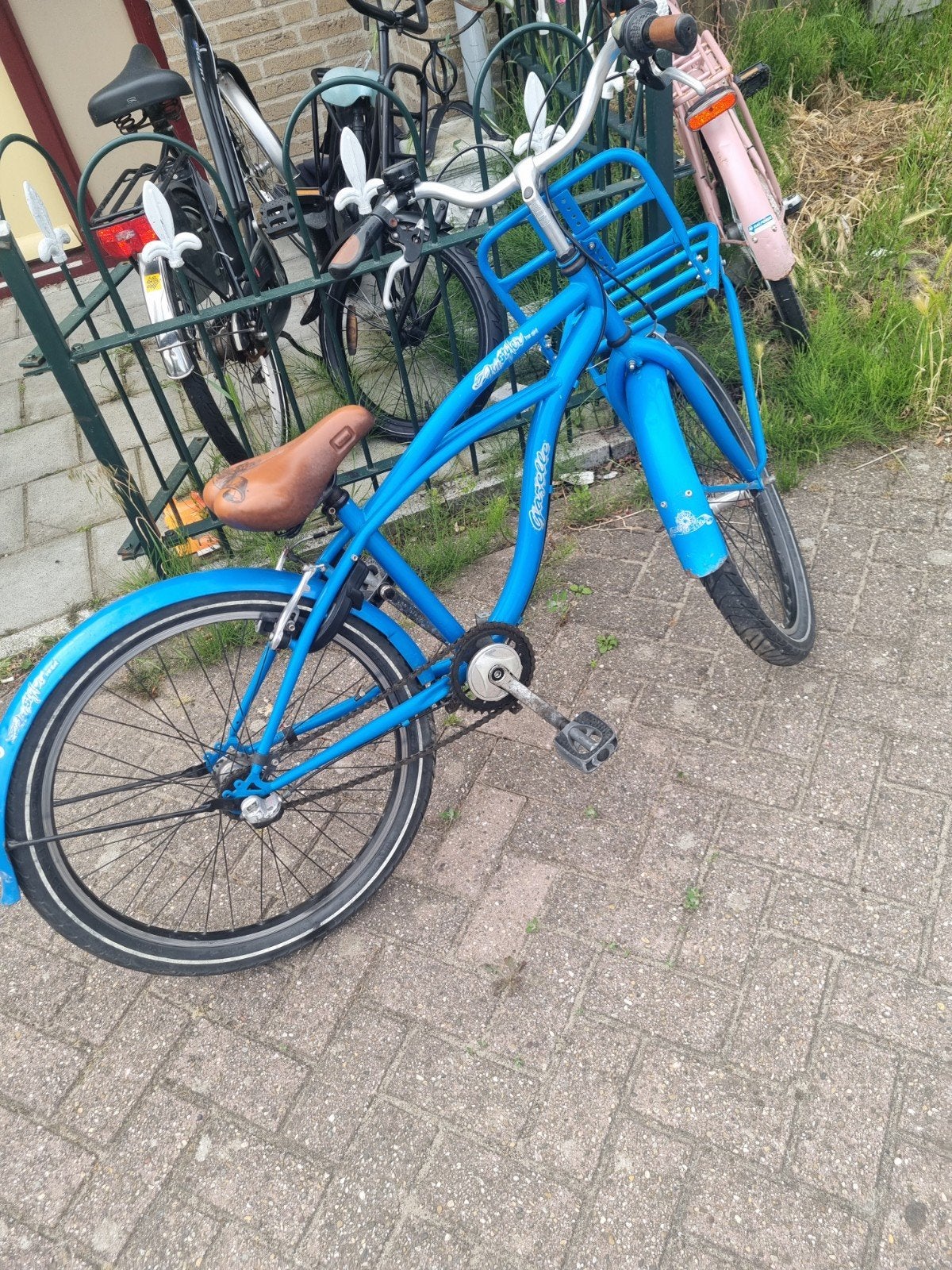 Kinderfiets, Fietsen en Brommers, Fietsen | Dames | Damesfietsen, Gebruikt, Versnellingen, Minder dan 47 cm, Ophalen