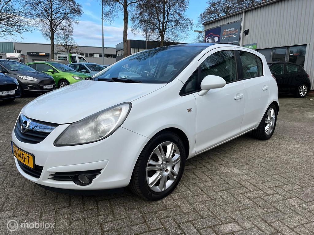 Opel Corsa 1.2-16V Sport / Pano, Auto's, Opel, Voorwielaandrijving, Gebruikt, Zwart, 4 cilinders