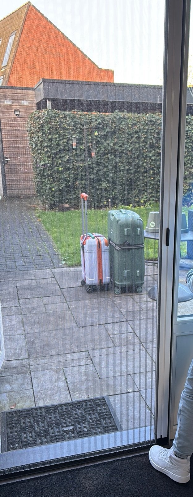 Plissé hordeur zwart gaas, tape bevestiging, 80 tot 100 cm, 215 cm of meer, Hordeur, Nieuw