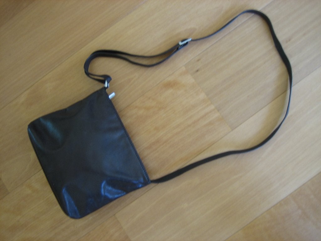 Mooi donkerbruin leren schoudertasje van MY LADY, snazzeys, Sieraden, Tassen en Uiterlijk, Verzenden, Nieuw, Bruin, Schoudertasje