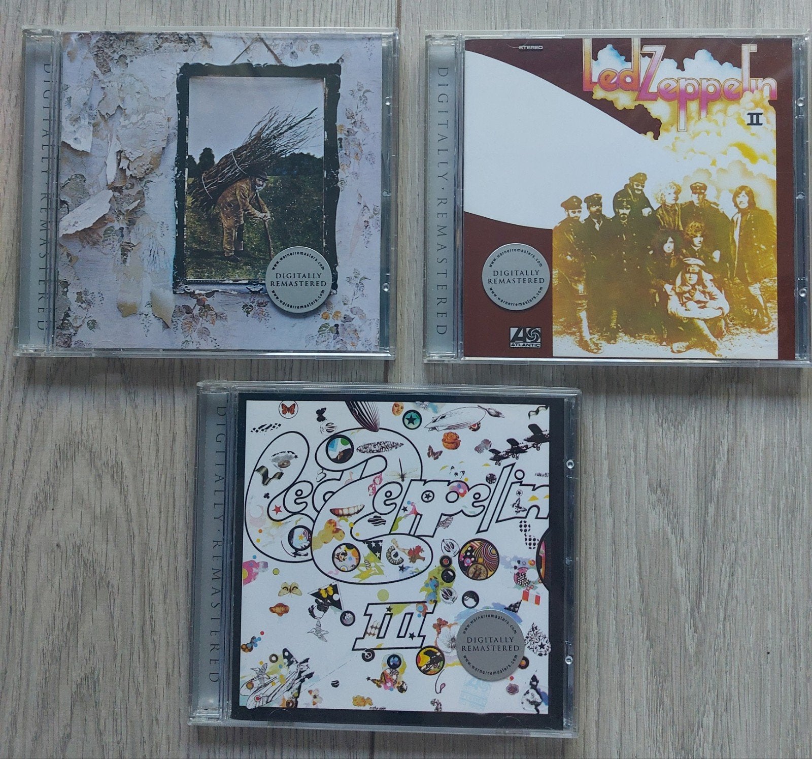 Led Zeppelin II, III & IV (Remastered cd’s) - Krasvrij, Ophalen of Verzenden, Zo goed als nieuw, Poprock