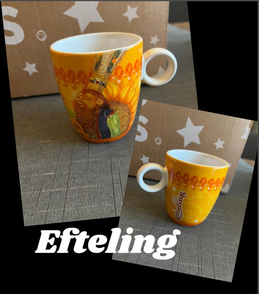 senseo/koffie mok trollenkoning efteling (8,5x7), Verzamelen, Efteling, Ophalen of Verzenden, Zo goed als nieuw, Gebruiksvoorwerp