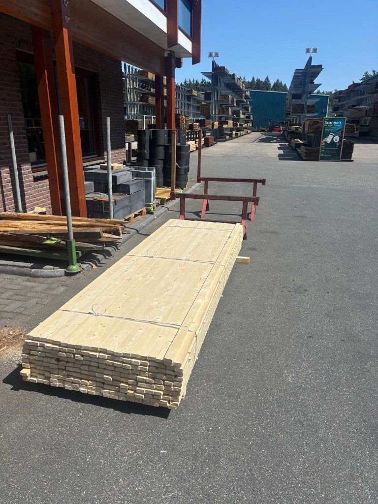 Vuren panlatten 22x50mm 300cm nr. 729, Ophalen, Planken, Nieuw, Hardhout