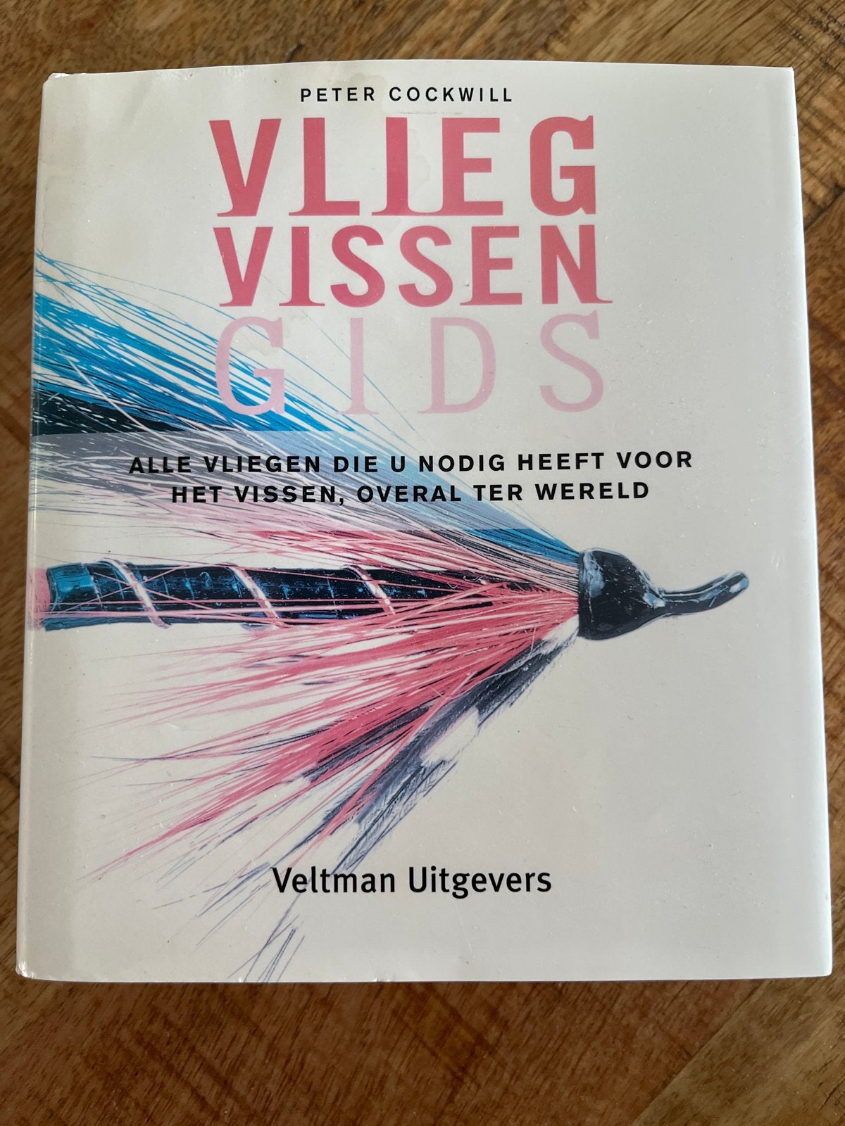 Vliegvissen Gids - Peter Cockwill - Veltman Uitgevers, Watersport en Boten, Hengelsport | Vliegvissen, Ophalen, Zo goed als nieuw