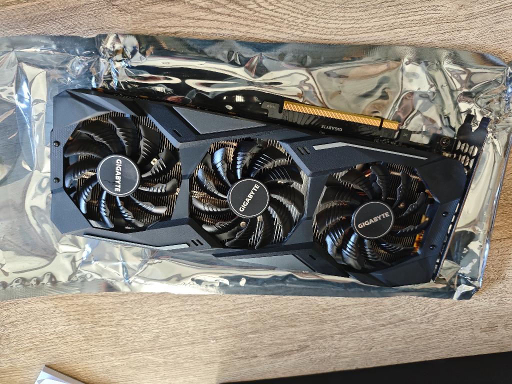 Gigabyte RTX 2070 Gaming OC 8GB Videokaart, Ophalen, PCI-Express 3, Gebruikt, GDDR6