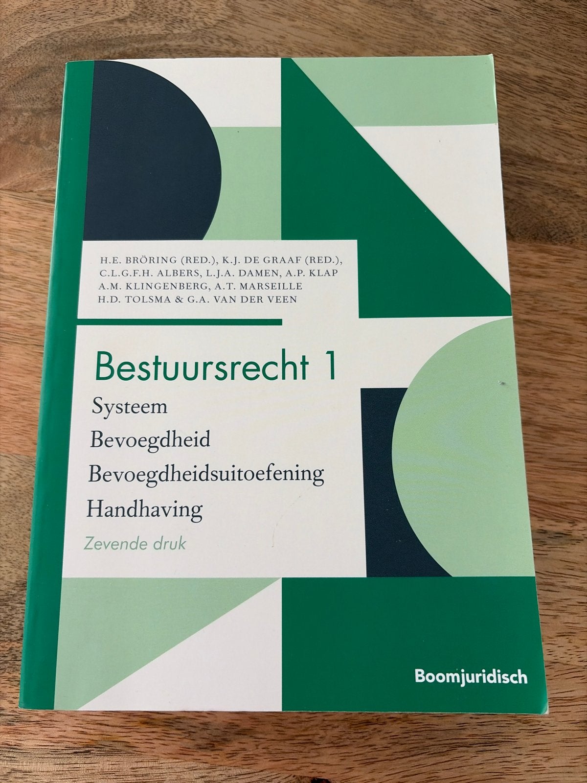 Bestuursrecht 1 (7e druk), Boeken, Ophalen of Verzenden, Gamma, Zo goed als nieuw, HBO