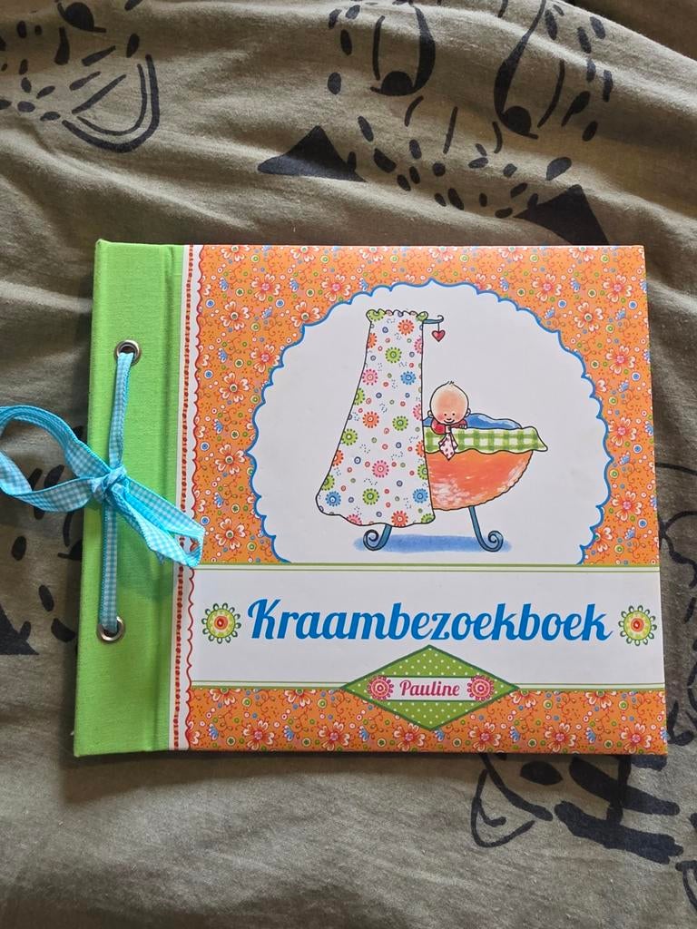 Nieuw Kraambezoekboek Pauline - Onbeschreven, Ophalen of Verzenden, Nieuw, Kraamcadeau