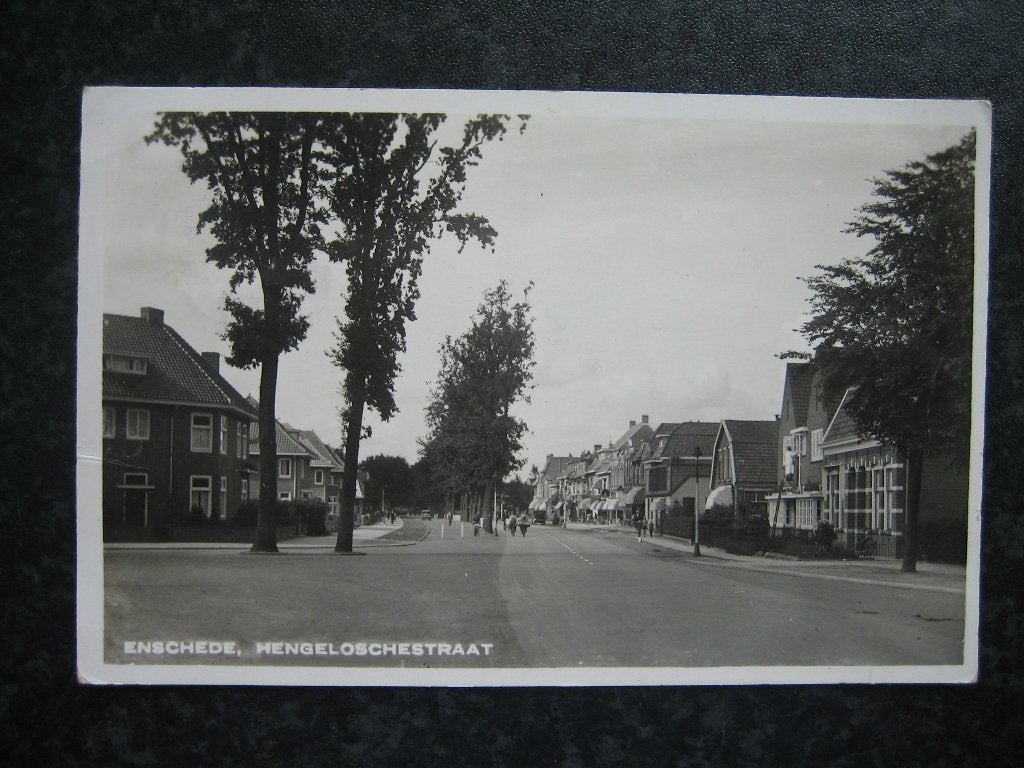 ENSCHEDE Hengeloschestraat  H   1936, Verzamelen, Ophalen of Verzenden, 1920 tot 1940, Overijssel