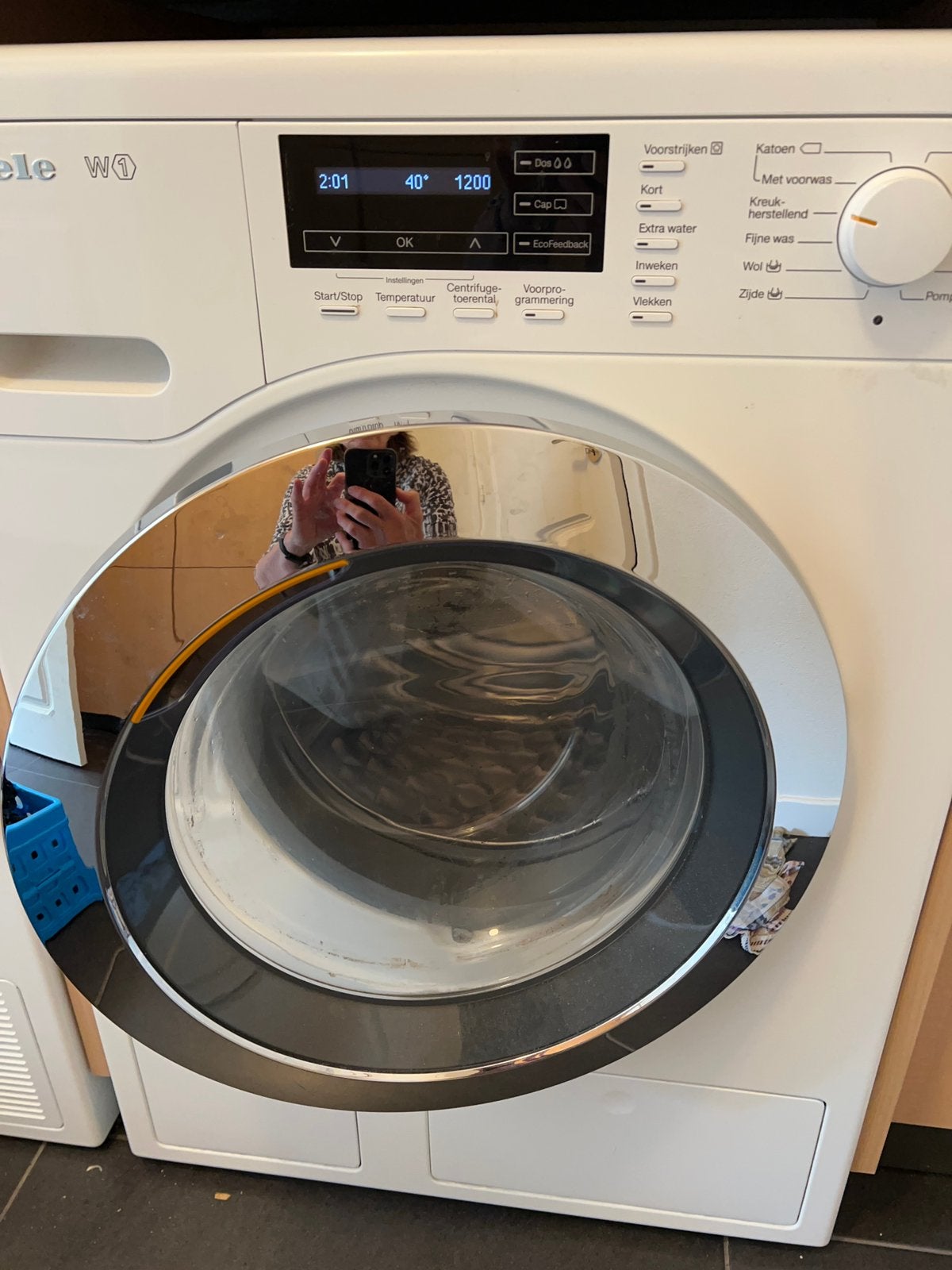 Wasmachine Miele, 6 tot 8 kg, Ophalen, Gebruikt, 85 tot 90 cm