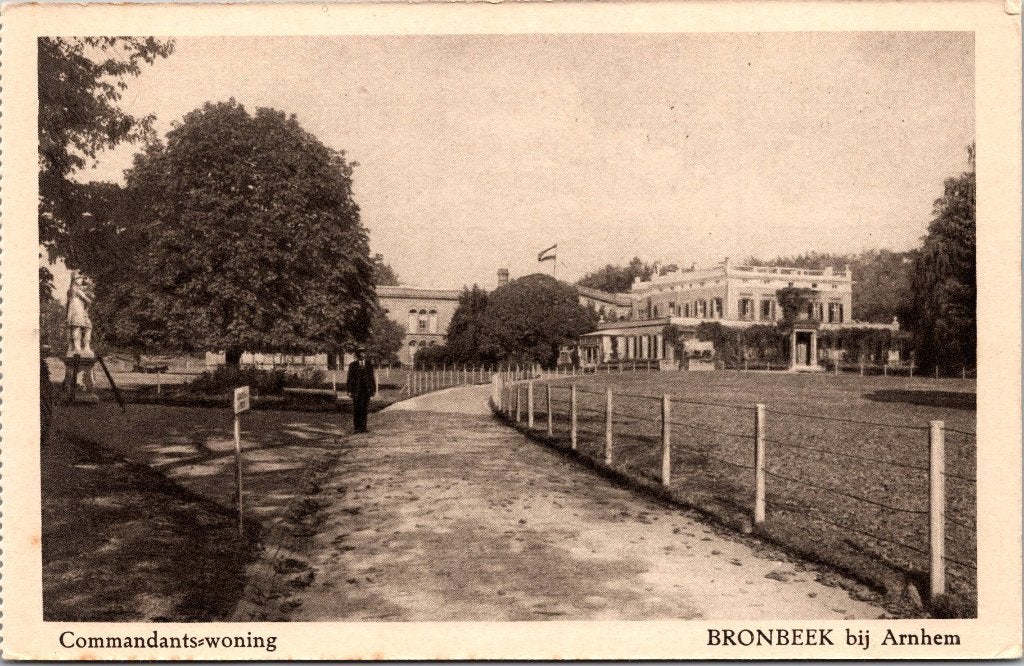 Bronbeek bij Arnhem - 6 antieke ansichtkaarten, Verzamelen, Verzenden, Voor 1920, Gelopen, Gelderland