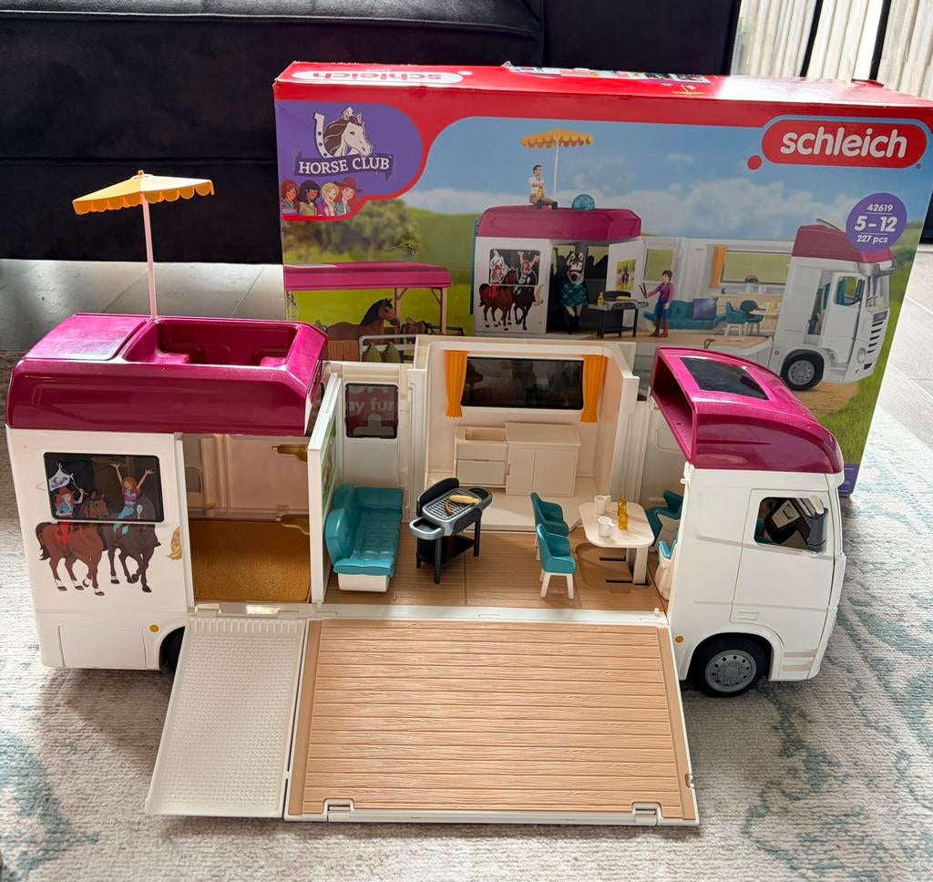 Schleich paardentrailer 42619, Ophalen, Zo goed als nieuw