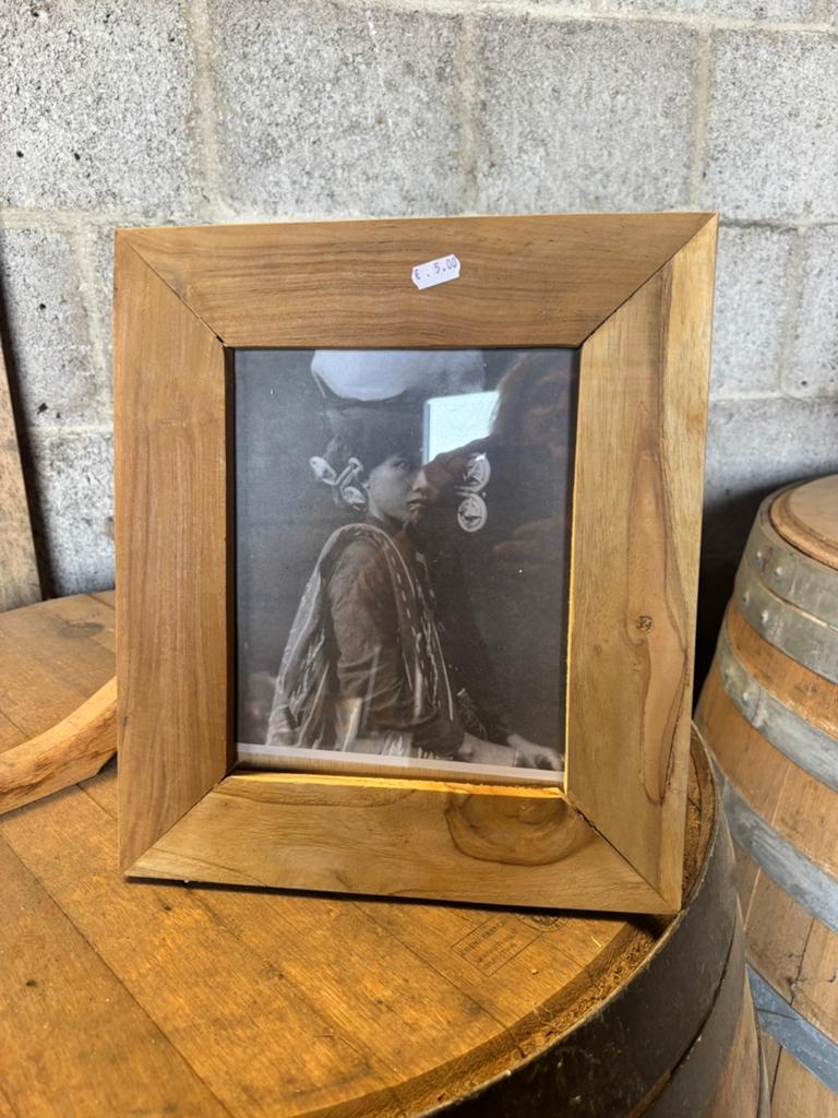 Grote Houten fotolijst, Minder dan 50 cm, Nieuw, Ophalen of Verzenden, Vv