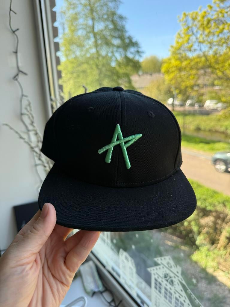 Nieuwe PUBG Snapback Pet Zwart met Groen Logo, Ophalen of Verzenden, Nieuw, One size fits all, Pet