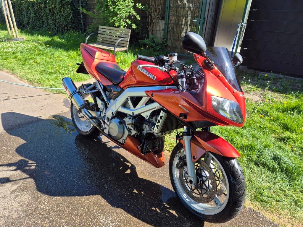 SUZUKI SV1000, 2 cilinders, Sportuitlaat, Motorrijbewijs A, Gebruikt