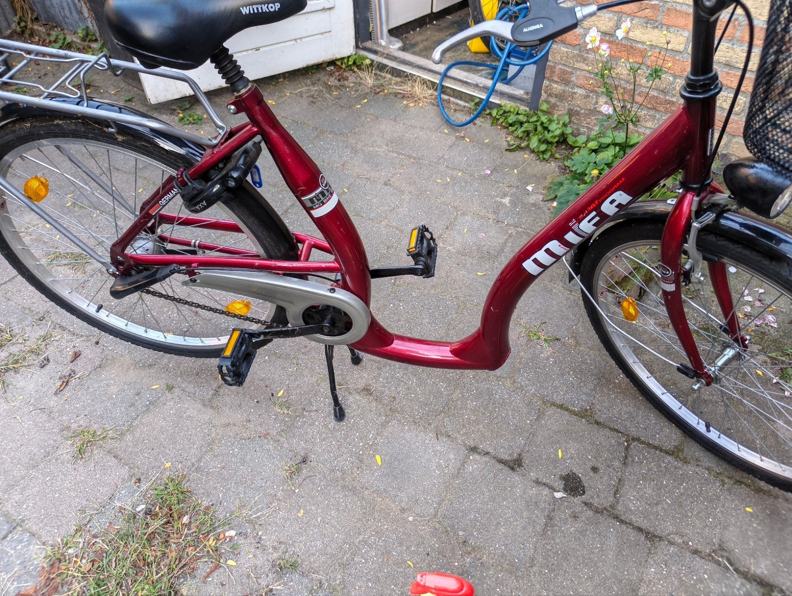 Mifa Fiets met lage instap en versnellingen, Fietsen en Brommers, Ophalen, Gebruikt, Overige merken, (Extra) lage instap