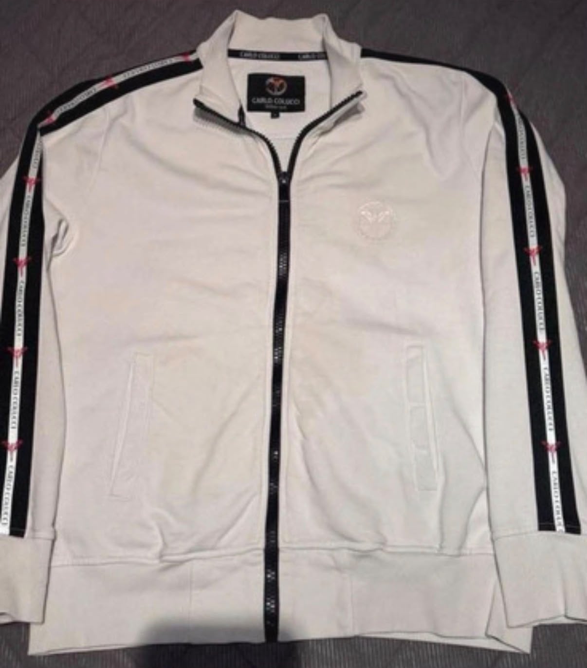 Carlo Colucci trainingsjasje Maat S, Ophalen of Verzenden, Gedragen, Maat 46 (S) of kleiner, Wit