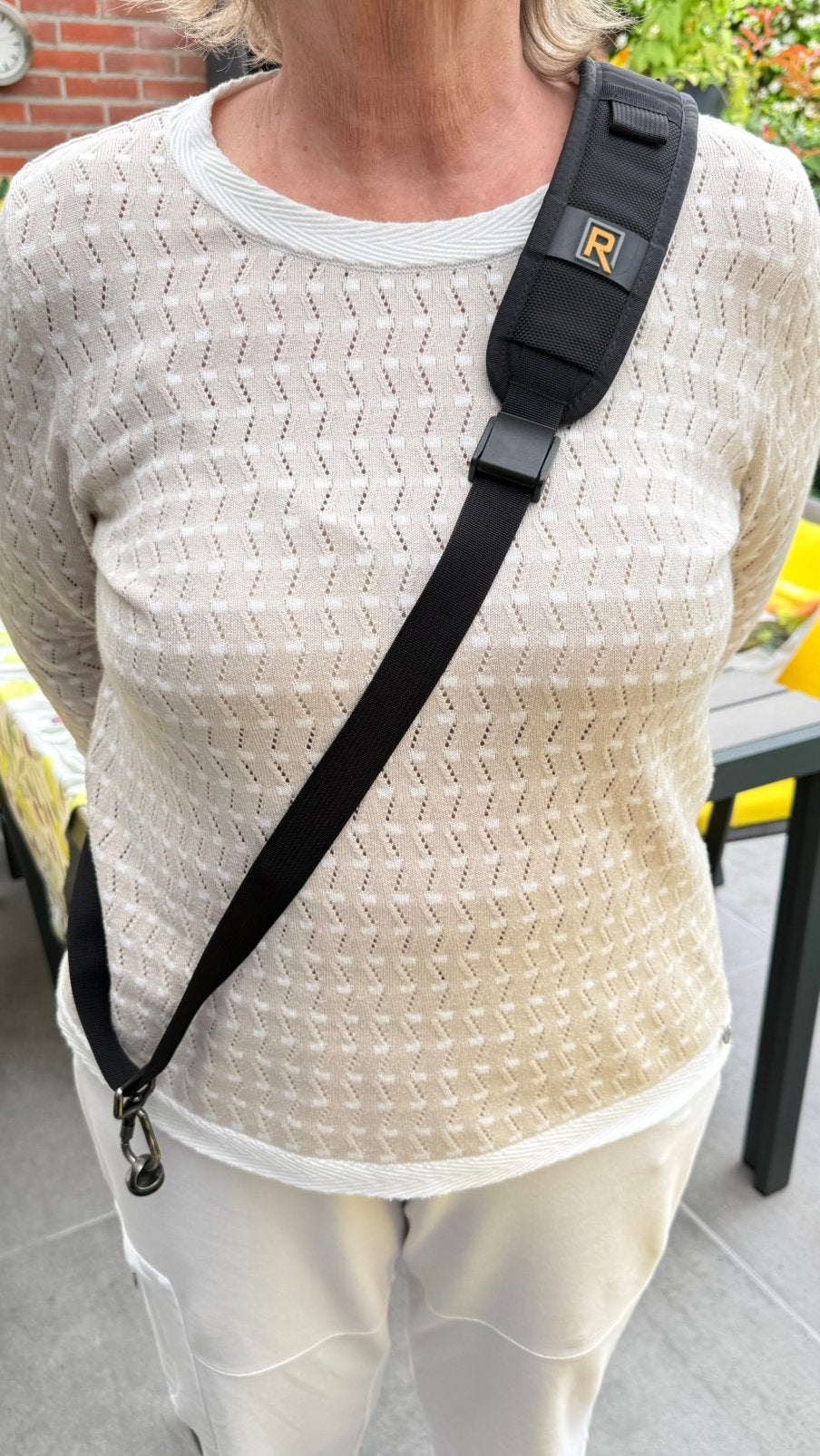 Camera riem BlackRapid R-Strap RS-7 Curve Black' -, Ophalen of Verzenden, Zo goed als nieuw