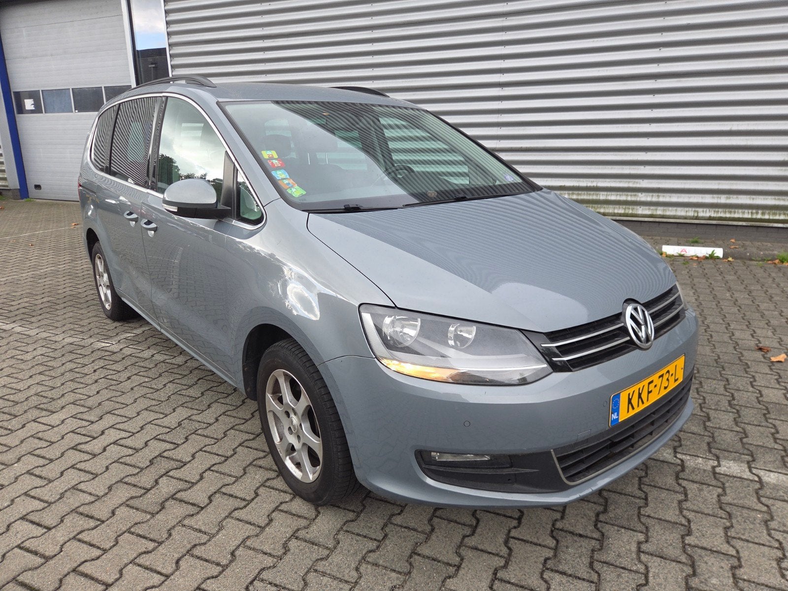 Volkswagen Sharan 1.4 TSI 110KW 2011 7pers.  schade !!!, Auto diversen, Volkswagen, Handgeschakeld, Ophalen of Verzenden, Zilver of Grijs