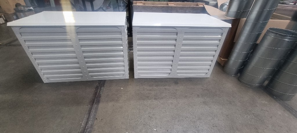 airco kappen in kleur ral 9010, Minder dan 60 m³, Nieuw, 3 snelheden of meer, Ophalen of Verzenden